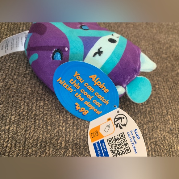 Cats vs Pickles NWT Set of two cats - 4 inches - Picture 3 of 3